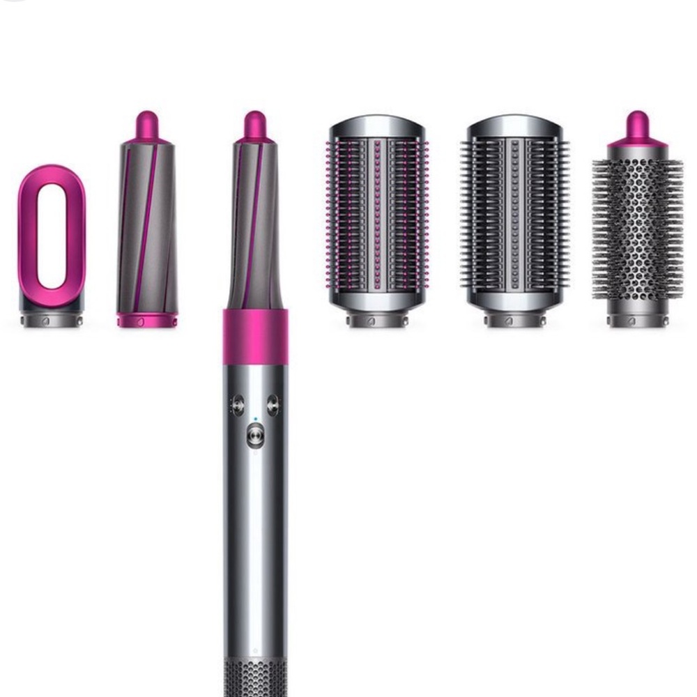 Dyson Airwrap Styler in Silver and Pink